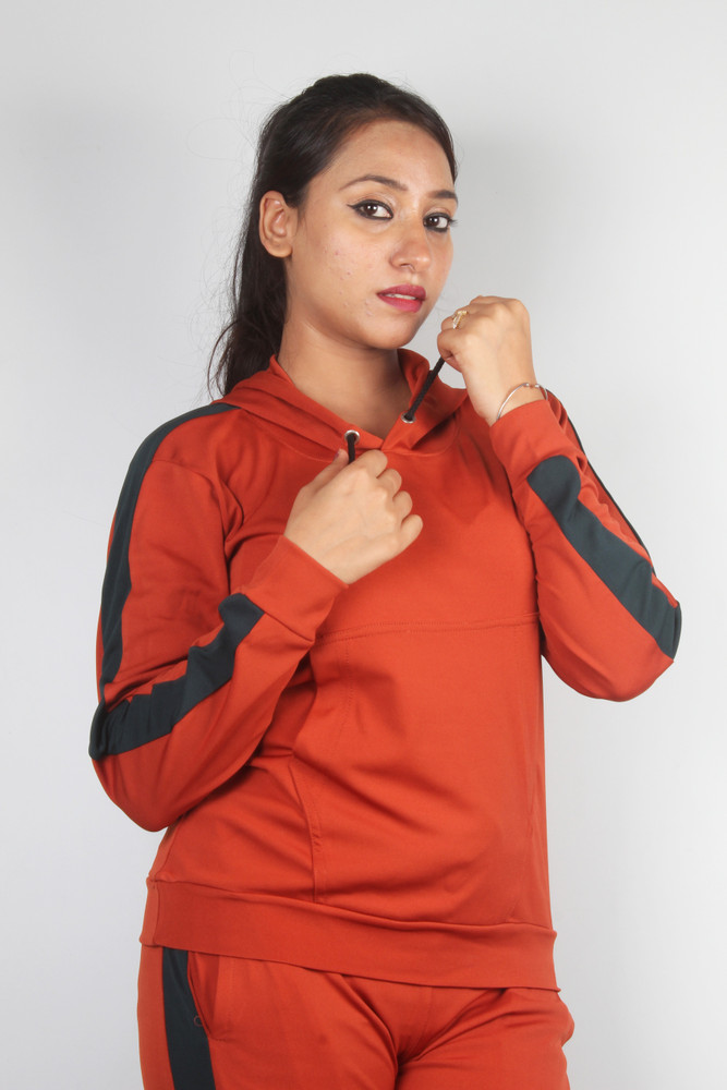 RIGHT WEAR Striped Women Track Suit Buy RIGHT WEAR Striped Women