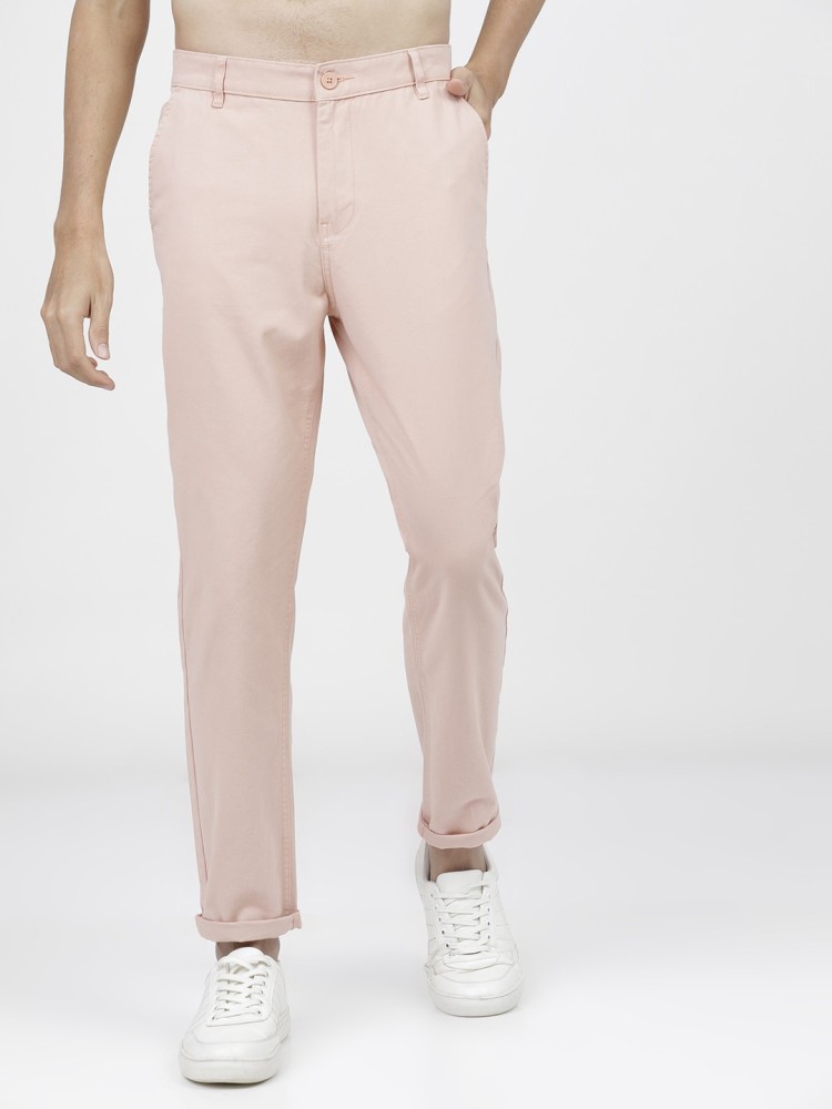 Buy Van Heusen Pink Trousers Online  720547  Van Heusen