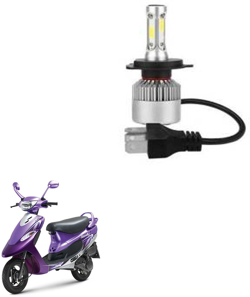 APICAL Headlight For Scooty Pep Headlight Motorbike LED for TVS