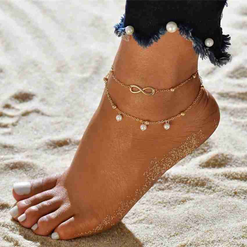 Anklets for plus size clearance ladies