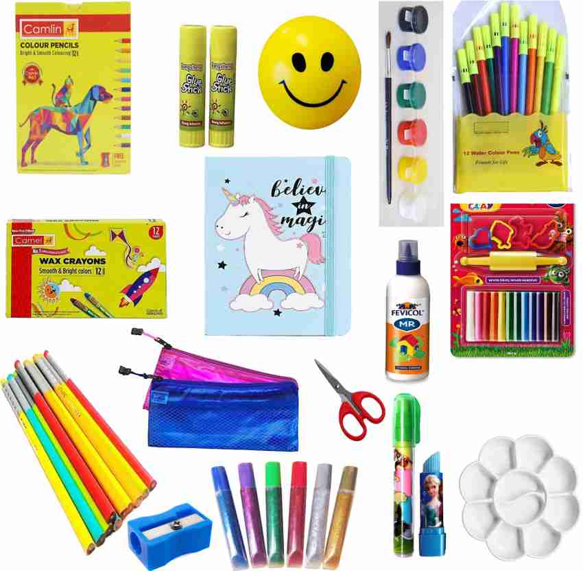 Hobby Art Set for Kids, Drawing Kit, Stationery Kit, Best for Gifting