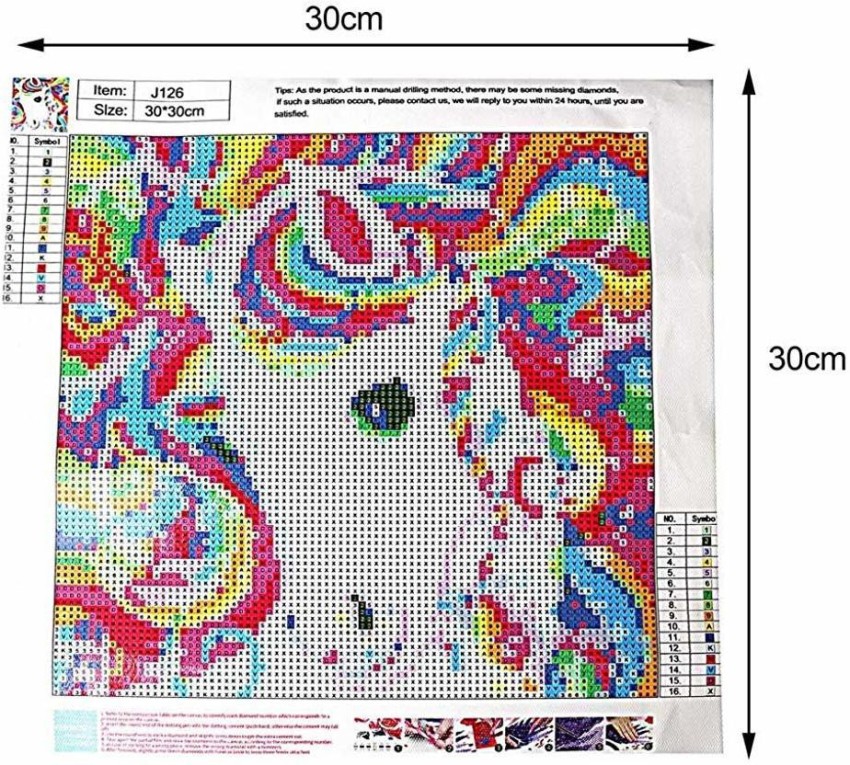 BTS 5D Diamond Painting by Number Kit, Full Drill Embroidery Cross