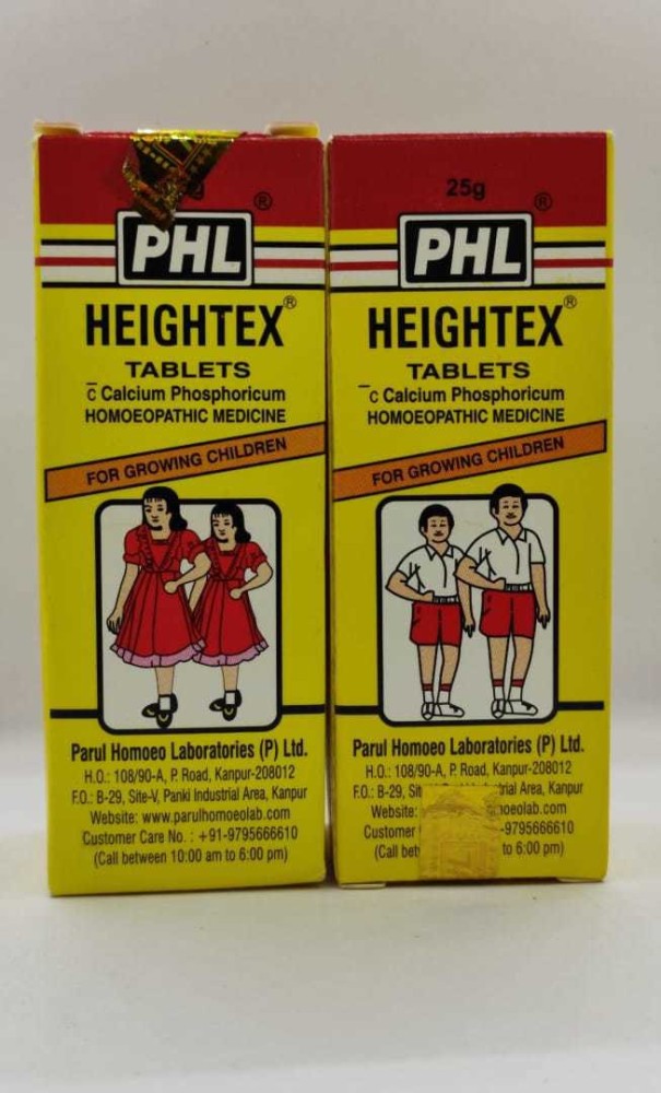 PhL HEIGHTEX TABLETS 2 Price in India Buy PhL HEIGHTEX TABLETS 2