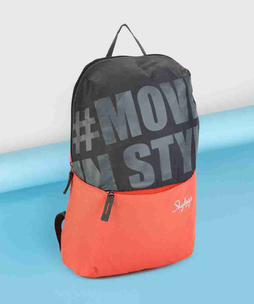 SKYBAGS Uno 04 15 L Backpack Orange - Price in India | Flipkart.com