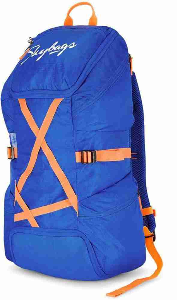 Skybags flash blue rucksack 55l new arrivals