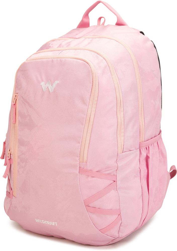 Wildcraft pink backpack discount