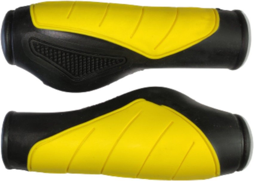 Remore Bicycle Handle Grip Yellow Color Soft Handlebar Grip