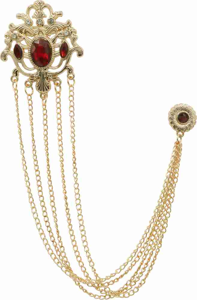 Coat on sale brooch online