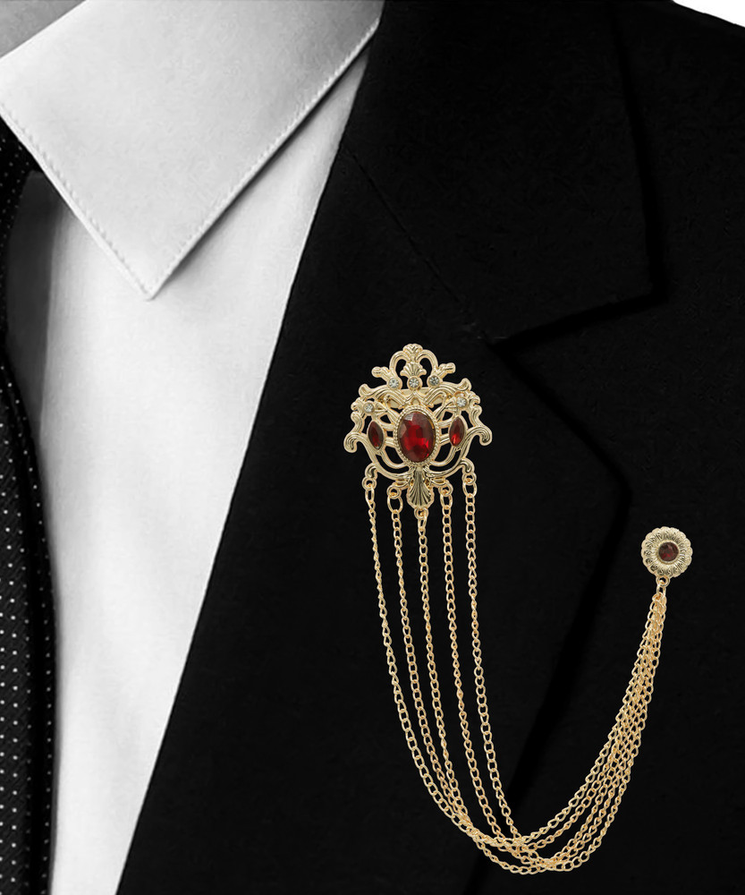 Jacket brooch best sale