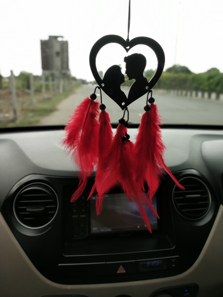 NEW CREATION Couple Car Hanging Handmade Hangings for Positivity