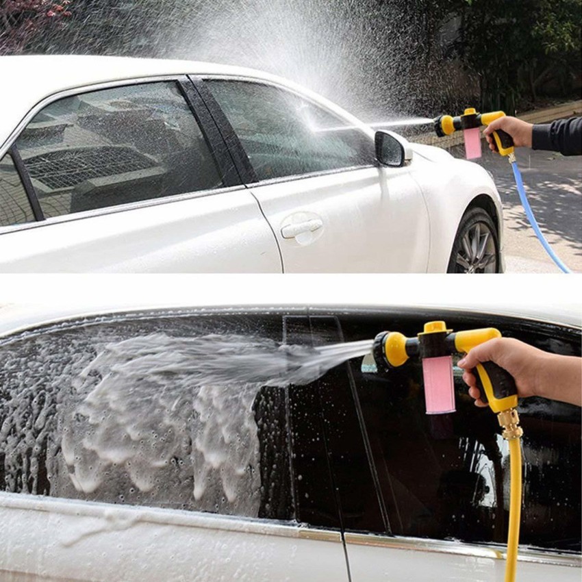 car wash foam water gun car