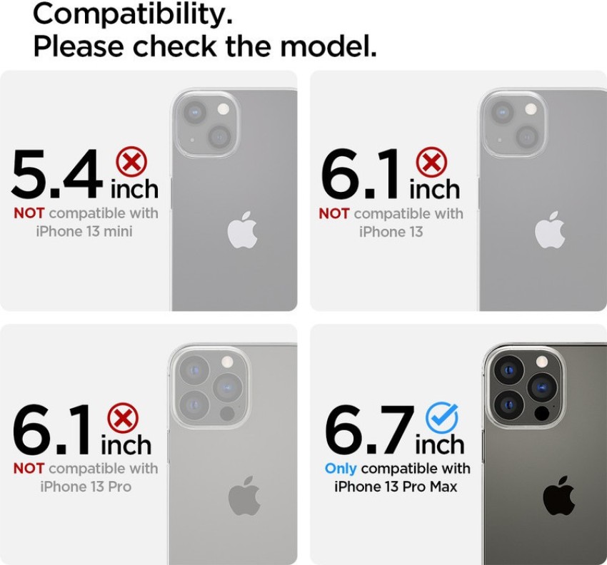 Spigen Thin Fit Back Cover for Apple iPhone 13 Pro Max - Spigen 