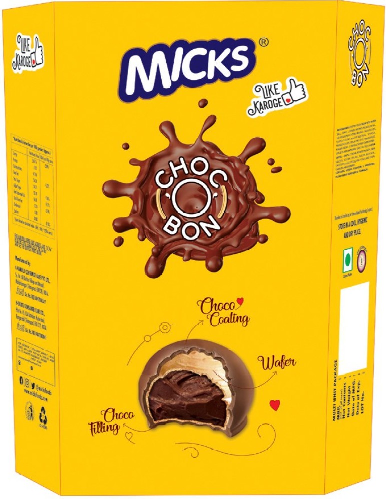 Micks Chocobon Hazelnut & chocolate combo Truffles Price in India