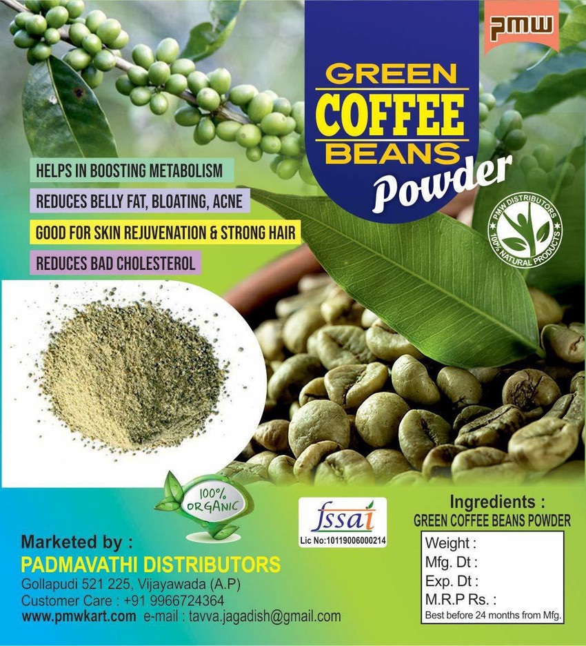 Green coffee top bean distributors