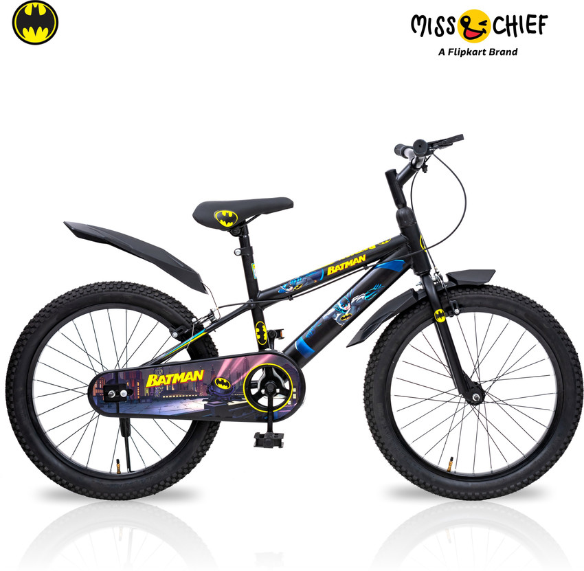 Miss Chief Batman Stylish Durable 85 Assembled Kids Bicycle