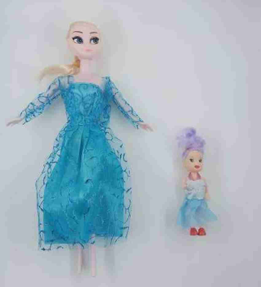Elsa barbie deals doll set