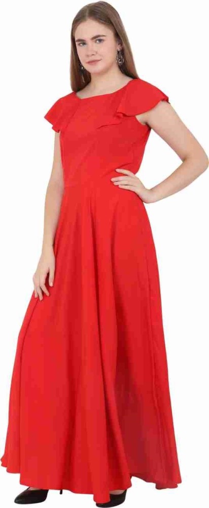 Flipkart western outlet long dress