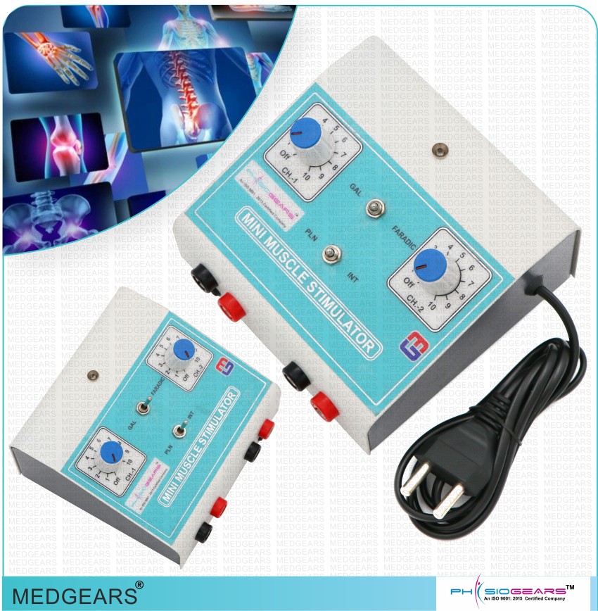 MEDGEARS Physiotherapy Equipment Muscle Stimulator Machine Pain Relief  Product Electrotherapy Device Price in India - Buy MEDGEARS Physiotherapy  Equipment Muscle Stimulator Machine Pain Relief Product Electrotherapy  Device online at