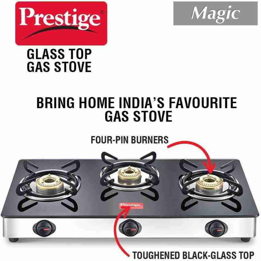 prestige magic glass top gas stove gtmc 03