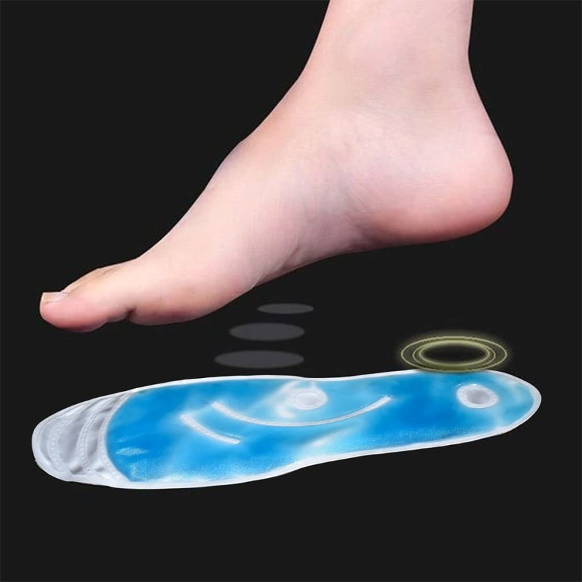 HBD SALES Silicone Foot Sole Cooling Gel Pad, Leg Insoles Pain Relief Rest  Cool Gel Pad, Heel illness Cool Gel Pad (1 Pair) Foot Support Pack Price in  India - Buy HBD
