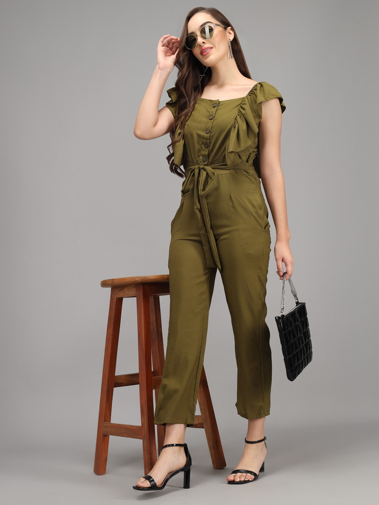 j s fashion Solid Girls Jumpsuit - Buy j s fashion Solid Girls Jumpsuit  Online at Best Prices in India | Flipkart.com