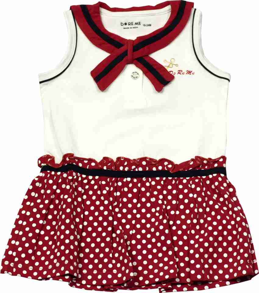 DoreMe Baby Girls Midi Knee Length Casual Dress Price in India Buy DoreMe Baby Girls Midi Knee Length Casual Dress online at Flipkart