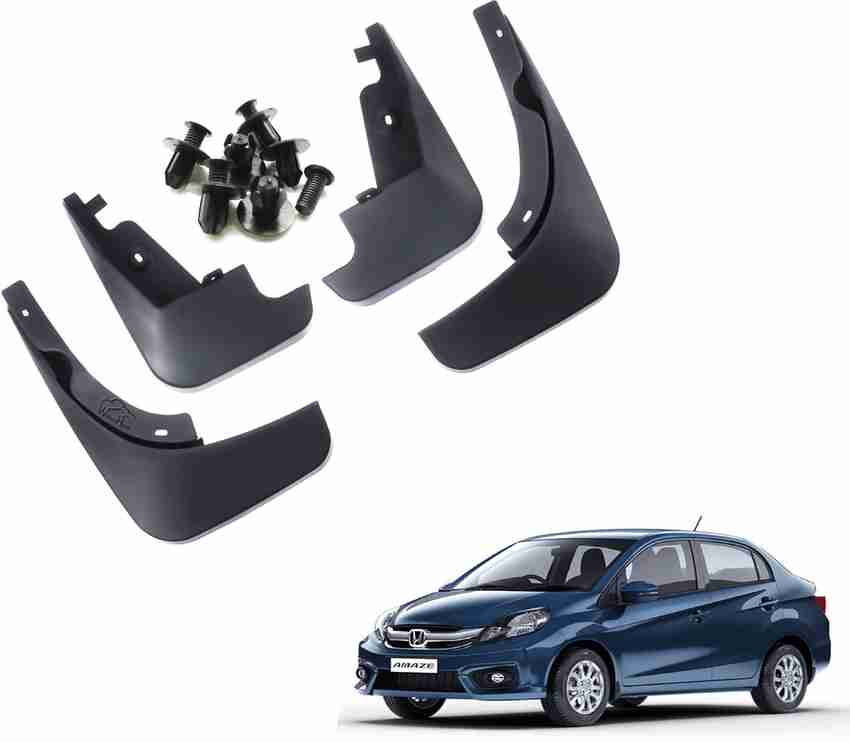 WolkomHome Front Mud Guard Rear Mud Guard For Honda Amaze 2012