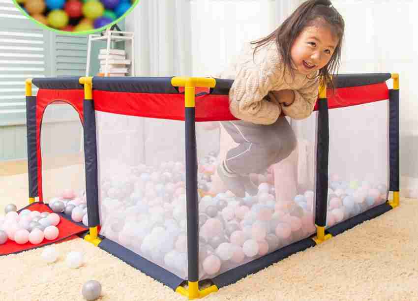 BabyGo Jumbo Size Ball Pool Playing Toddlers for Kids Indoor and Outdoor Play Game House Ball Pool for Kids balls not included