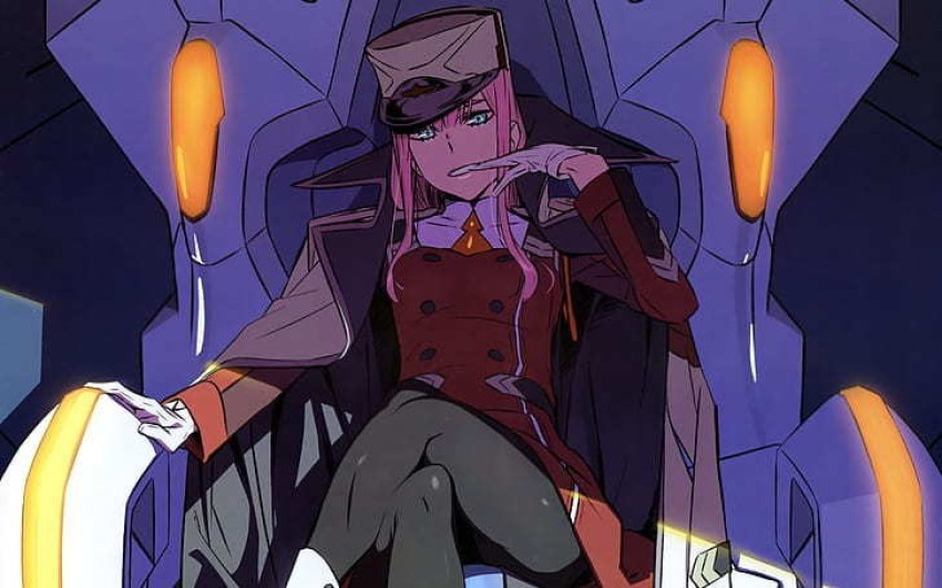 Darling In The Franxx Zero Two Darling In The Franxx Anime Girls Pink Hair  Matte Finish Poster Paper Print - Animation & Cartoons posters in India -  Buy art, film, design, movie