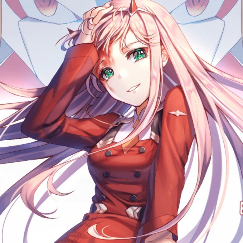 Zero Two Darling Darling In The Franxx Matte Finish Poster Paper Print -  Animation & Cartoons posters in India - Buy art, film, design, movie,  music, nature and educational paintings/wallpapers at