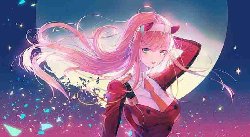 Zero Two Darling Darling In The Franxx Matte Finish Poster Paper Print -  Animation & Cartoons posters in India - Buy art, film, design, movie,  music, nature and educational paintings/wallpapers at