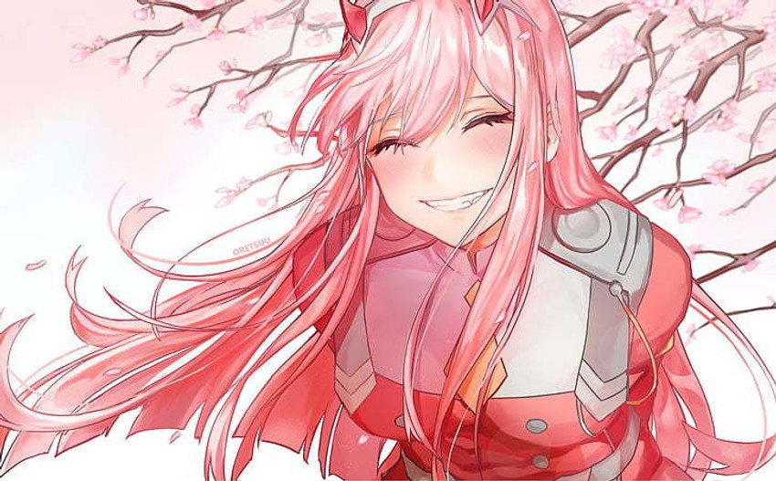 Zero Two Past 002 Anime Darling In The Franxx Zero Two Matte Finish Poster  Paper Print - Animation & Cartoons posters in India - Buy art, film,  design, movie, music, nature and