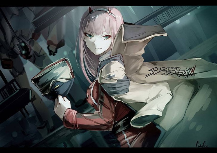 Zero Two Darling Darling In The Franxx Matte Finish Poster Paper Print -  Animation & Cartoons posters in India - Buy art, film, design, movie,  music, nature and educational paintings/wallpapers at