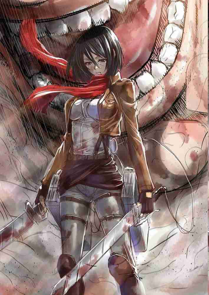 Mikasa //  Attack on titan, Anime, Anime girl