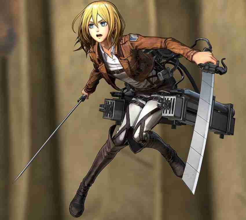 attack on titan blonde girl