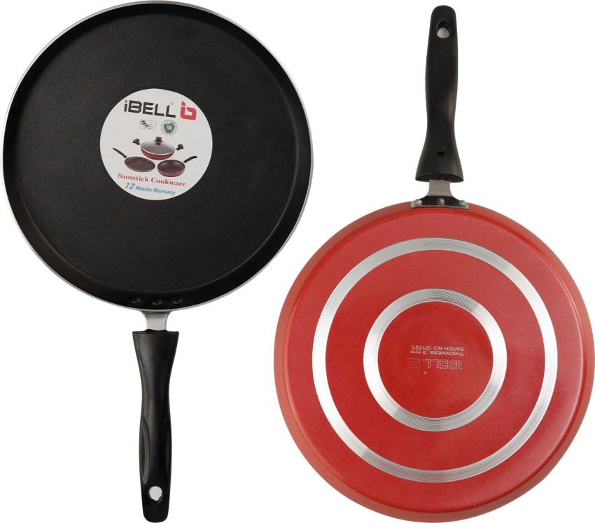 Buy Blueberry's 26 cm Nonstick Tawa Pan 3mm Thickness, 3 Layar