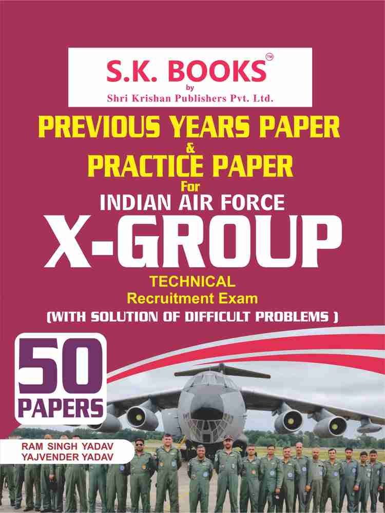 Practice Paper Set With Previous Solved Paper For Indian Air