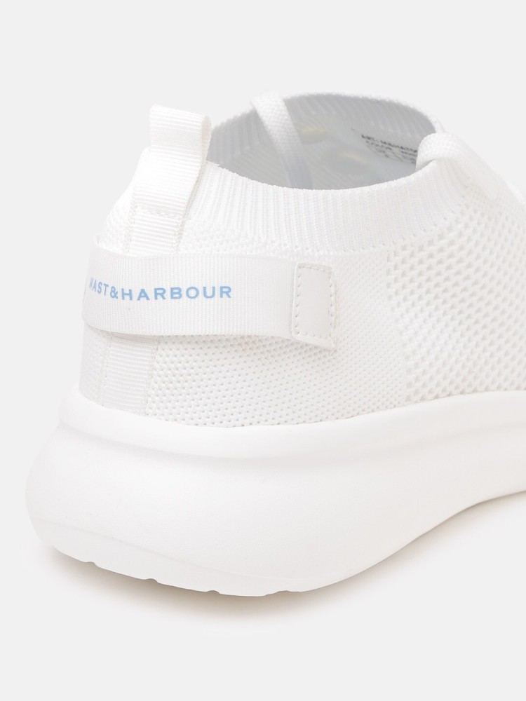 Mast & store harbour white sneakers