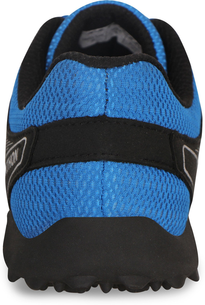 Nivia men's marathon mesh pu blue and black new arrivals running shoes