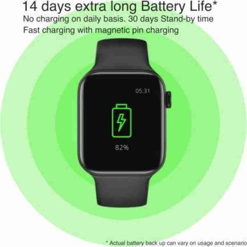 Mk smartwatch battery sale life