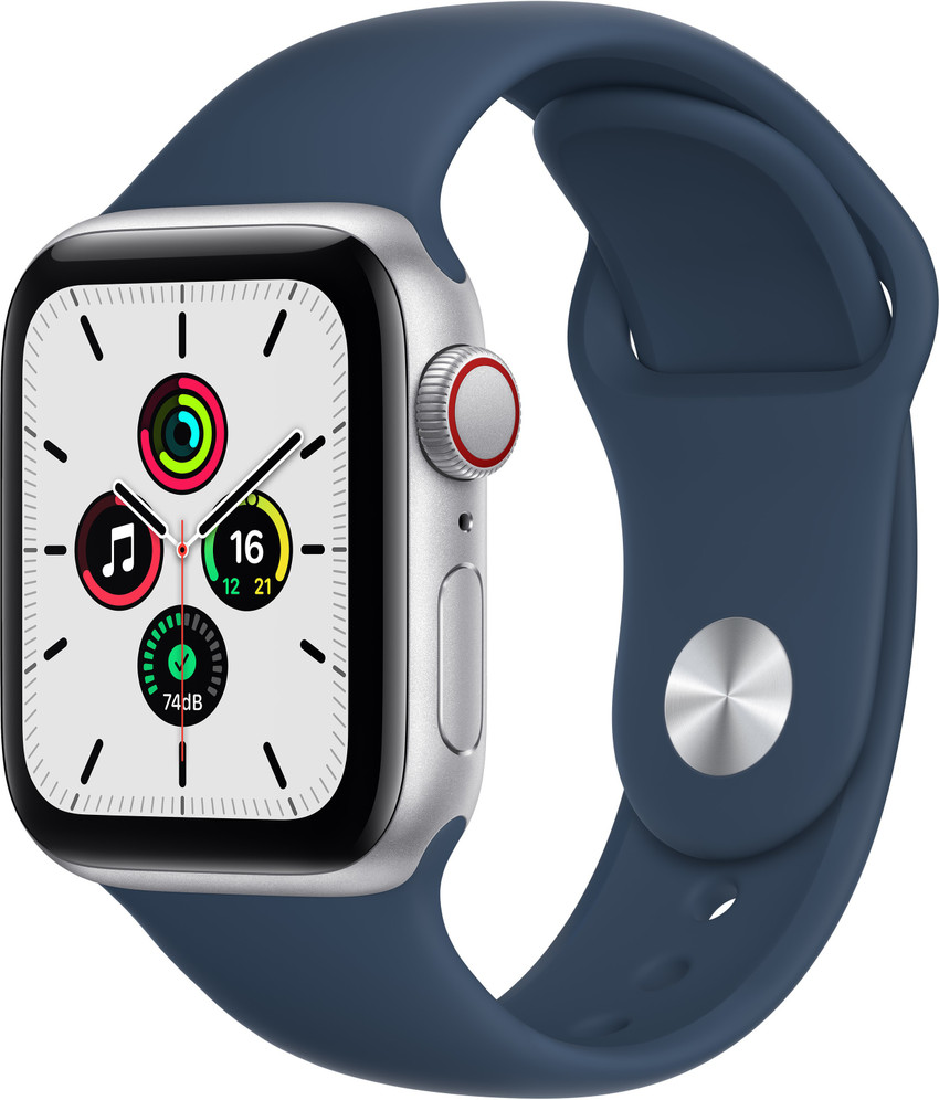 Apple Watch SE GPS Cellular 40mm Silver Aluminium Case with