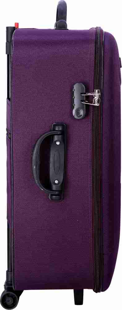 Purple and Grey Ukana Polyester Complimentary Travel Bag, Size/Dimension:  24x10 Inch (lxw)