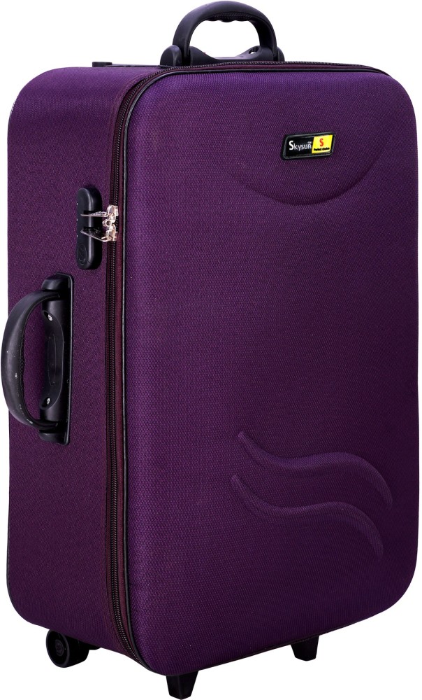 Purple and Grey Ukana Polyester Complimentary Travel Bag, Size/Dimension:  24x10 Inch (lxw)