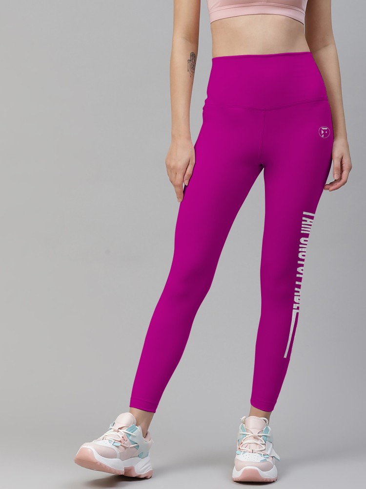 Tricky Wear Typography Women Pink Tights - Buy Tricky Wear Typography Women Pink  Tights Online at Best Prices in India