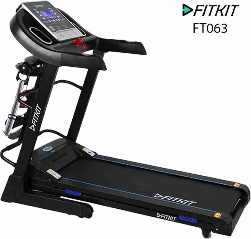 FITKIT by Cultsport FT063 7 in 1 Auto Incline Motorized Multi Functional Free Installation Treadmill