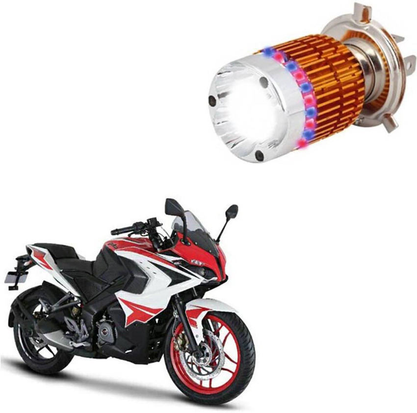 APICAL 3 LED Headlight For Pulsar RS 200 Headlight Motorbike LED for Bajaj 12 V 35 W Price in India Buy APICAL 3 LED Headlight For Pulsar RS 200 Headlight Motorbike
