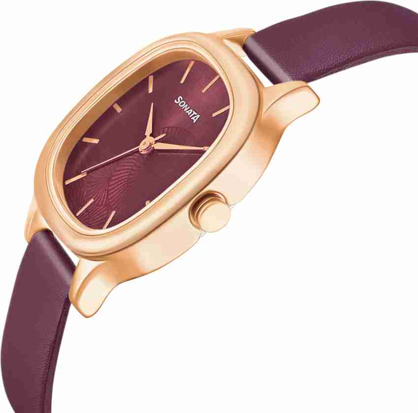 Sonata ladies watch on sale belt