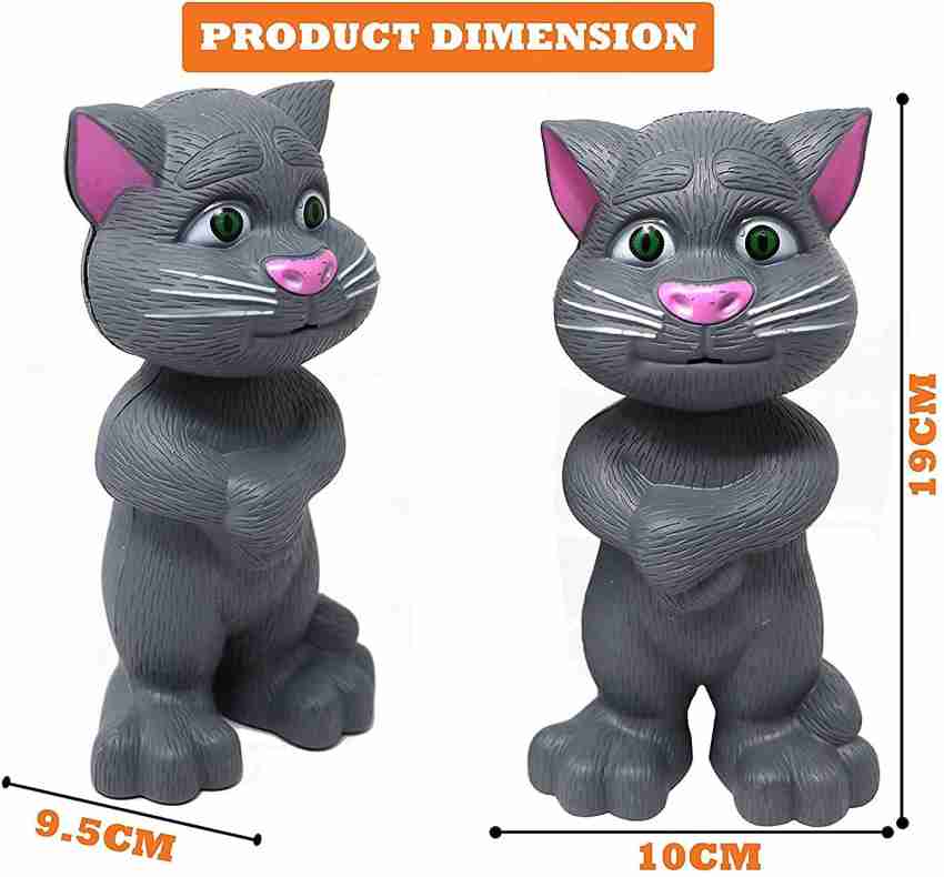 TGNSTORE Talking Tom Cat Toy Robot Cat for Kids Speaking Repeats What You  Say Best Gift Talking Tom Cat Toy Robot Cat for Kids Speaking Repeats  What You Say