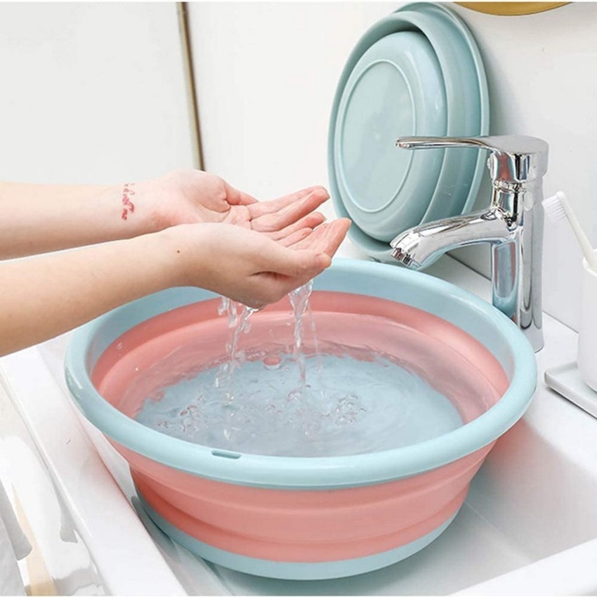 Multi-purpose Folding Collapsible Wash Basin