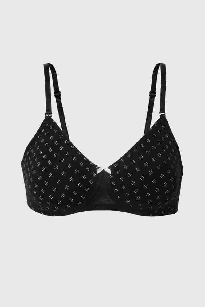 VAN HEUSEN Women Black Solid Antibacterial Non Padded Shaper Bra